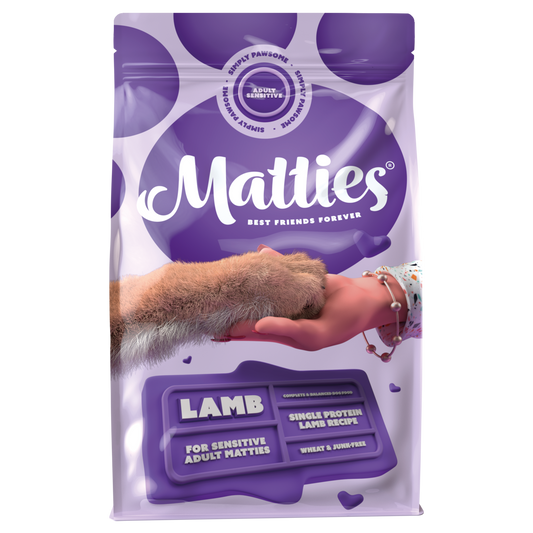 Matties Adult Sensitive Lamb Dog Food | 3kg