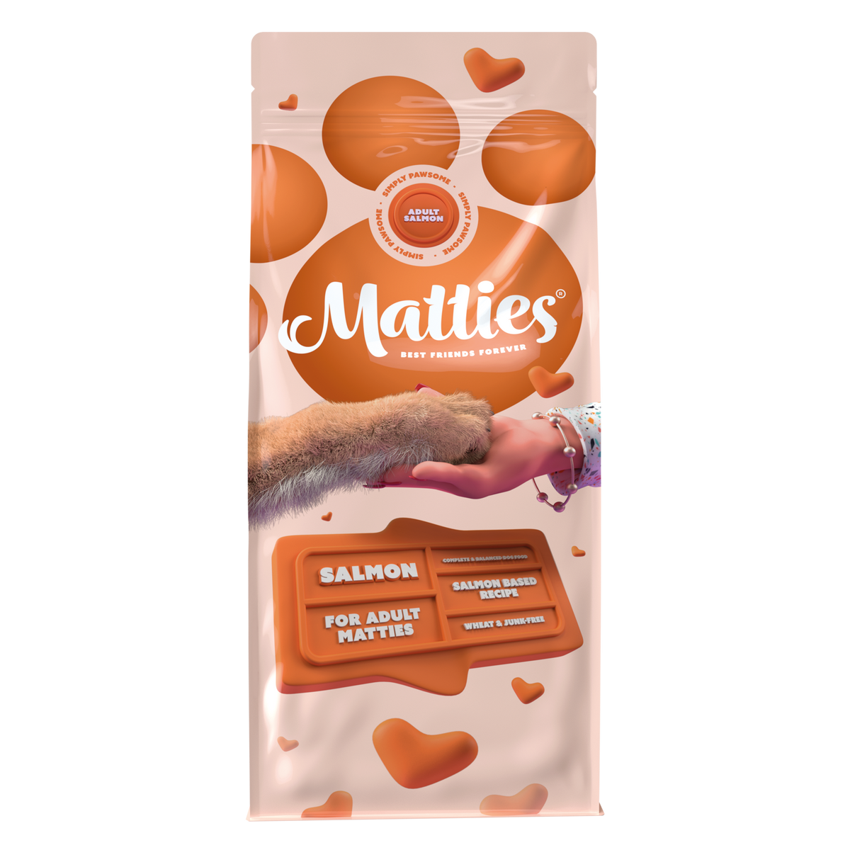 Matties Adult Lachs Hundetrockenfutter | 12kg