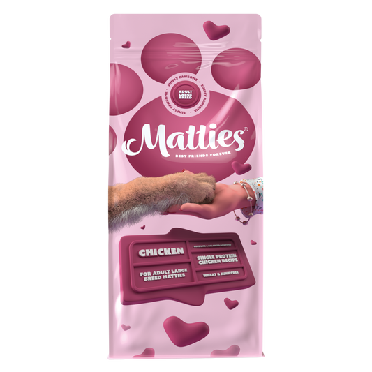 Matties Adult Large Breed Chicken Dog Food | 12kg