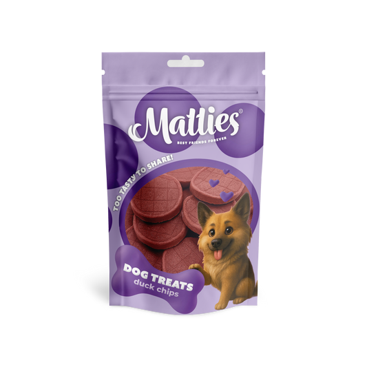 Matties Dog Treat Duck Chips | 150g