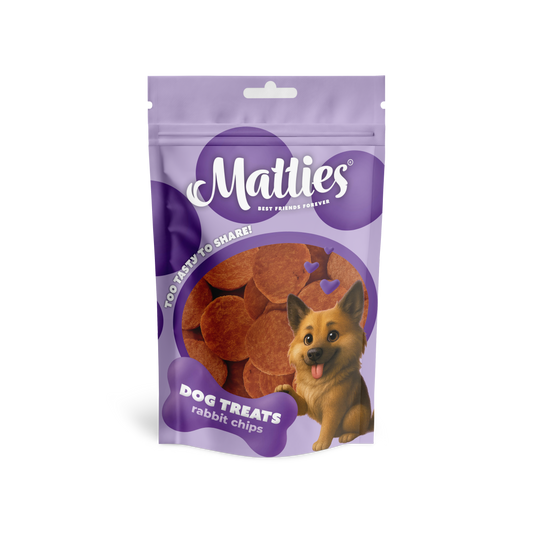 Matties Rabbit Chips Dog Treat | 175g