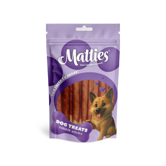 Matties Rabbit with Beef Skin Sticks Dog Treat | 150g