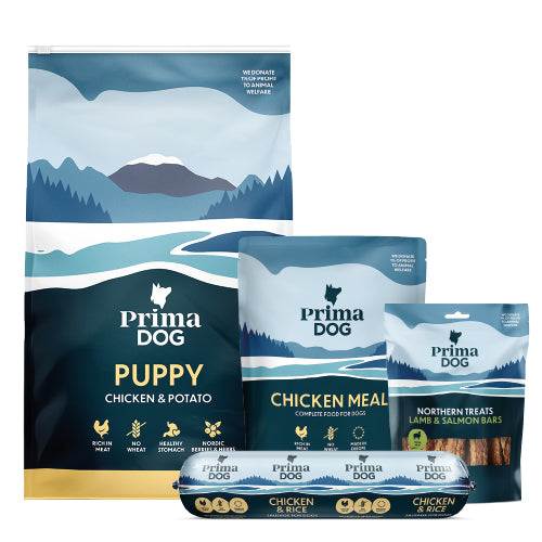 PrimaDog Probierpaket Welpe - Hundefutter