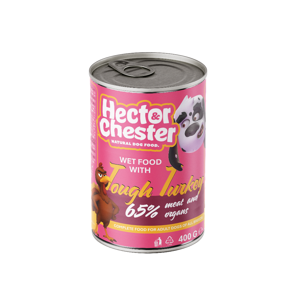 Hector&Chester Nassfutter Tough Turkey - Nassfutter für Hunde