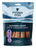 PrimaDog Northern Treats Ente & Hering Riegel - Hundesnacks