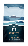 PrimaDog Hundefutter Hirsch & Pute 10 Kilo Adult - Getreidefreie Hundefutterbrocken