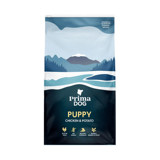 hondenvoer puppy kip & aardappel 10 kilo