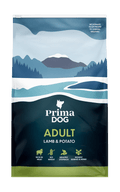 PrimaDog Hundefutter Lamm & Kartoffel 3 Kilo Adult - Hundefutterbrocken