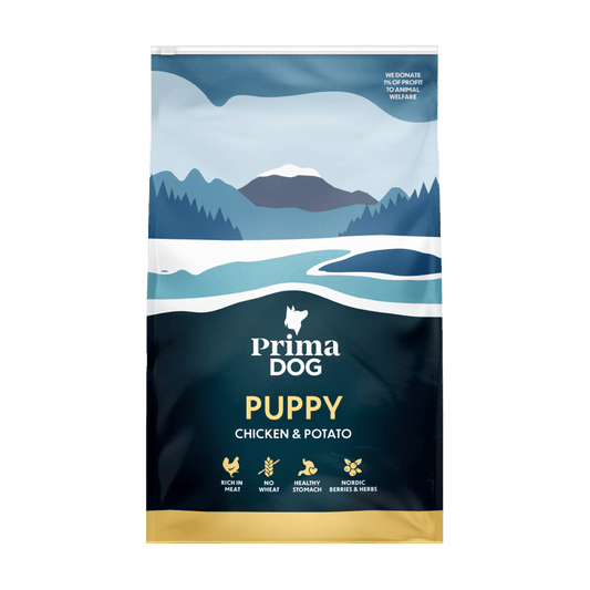 hondenvoer puppy kip & aardappel