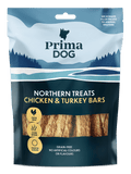 PrimaDog Northern Treats Huhn & Pute Riegel - Hundesnacks