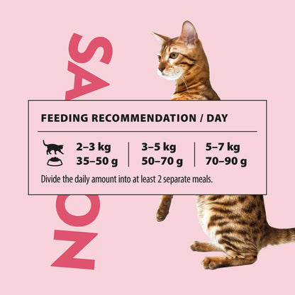PrimaCat getreidefreies Katzenfutter Lachs 400 Gramm