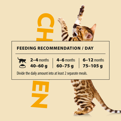 PrimaCat Katzenfutter Kitten Huhn 400 Gramm