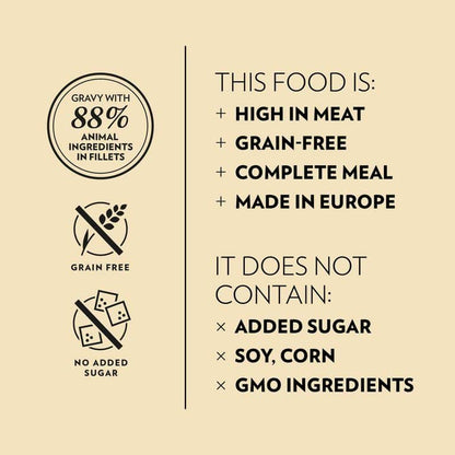 PrimaCat Vorteilspackung Nassfutter in Soße 12 x 85 Gramm