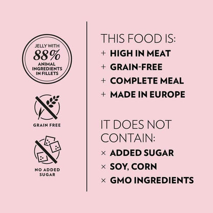 PrimaCat Vorteilspackung Nassfutter in Gelee, 12 x 85 Gramm