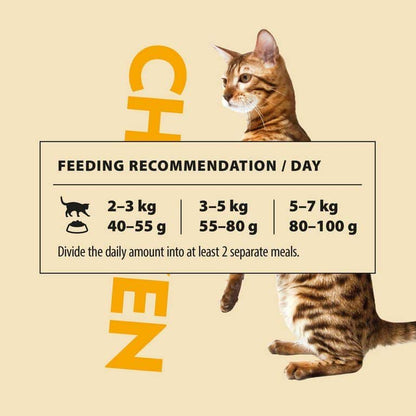 PrimaCat Katzenfutter Adult Huhn sterilisiert 400 Gramm