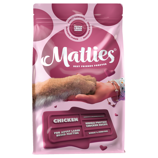 Matties Adult Large Breed Chicken Dog Food | 3kg