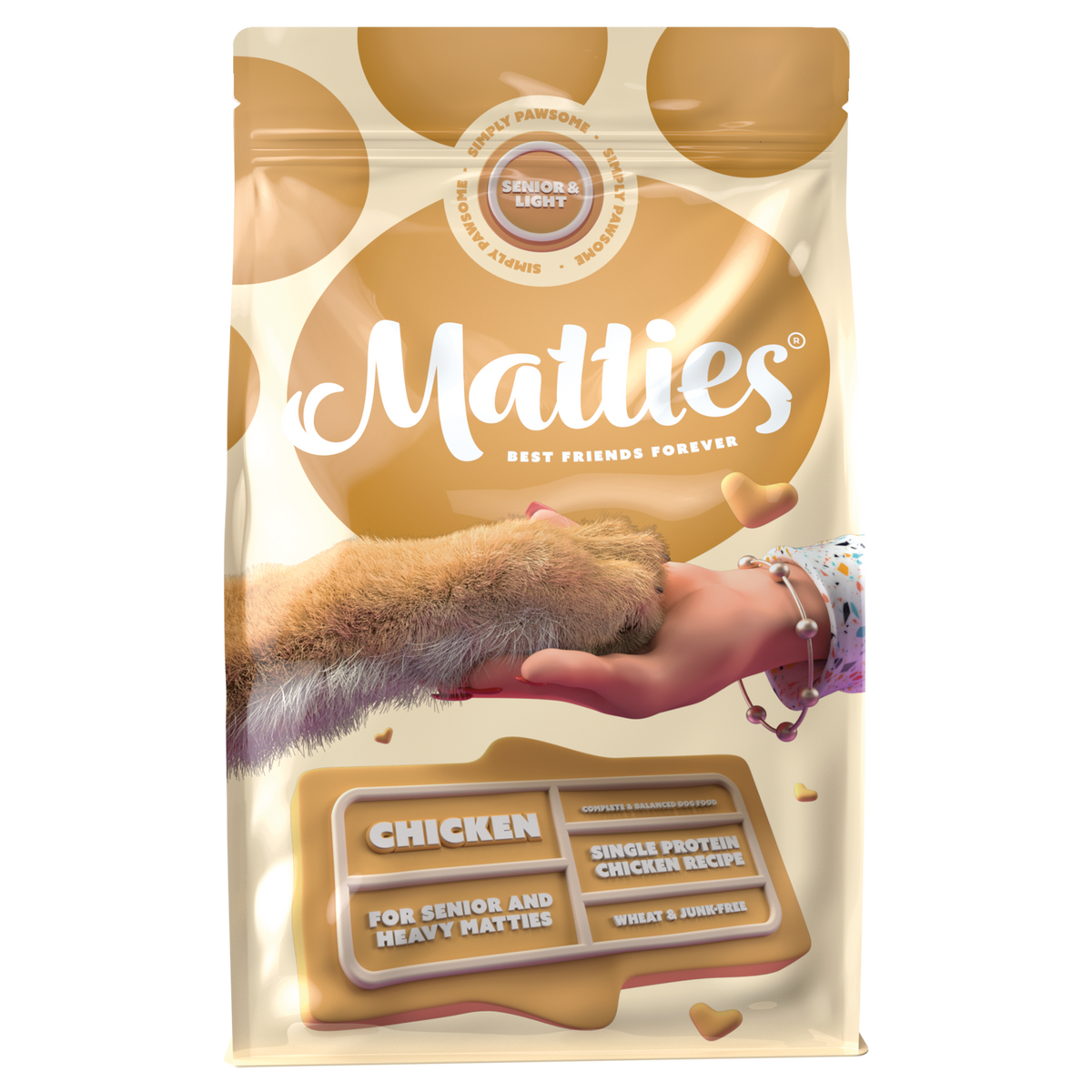 Matties Senior & Light Hundetrockenfutter | 3kg
