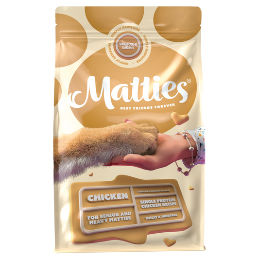 Matties Senior & Light Dog Food | 3kg