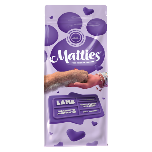 Matties Adult Sensitive Lamb Dog Food | 12kg
