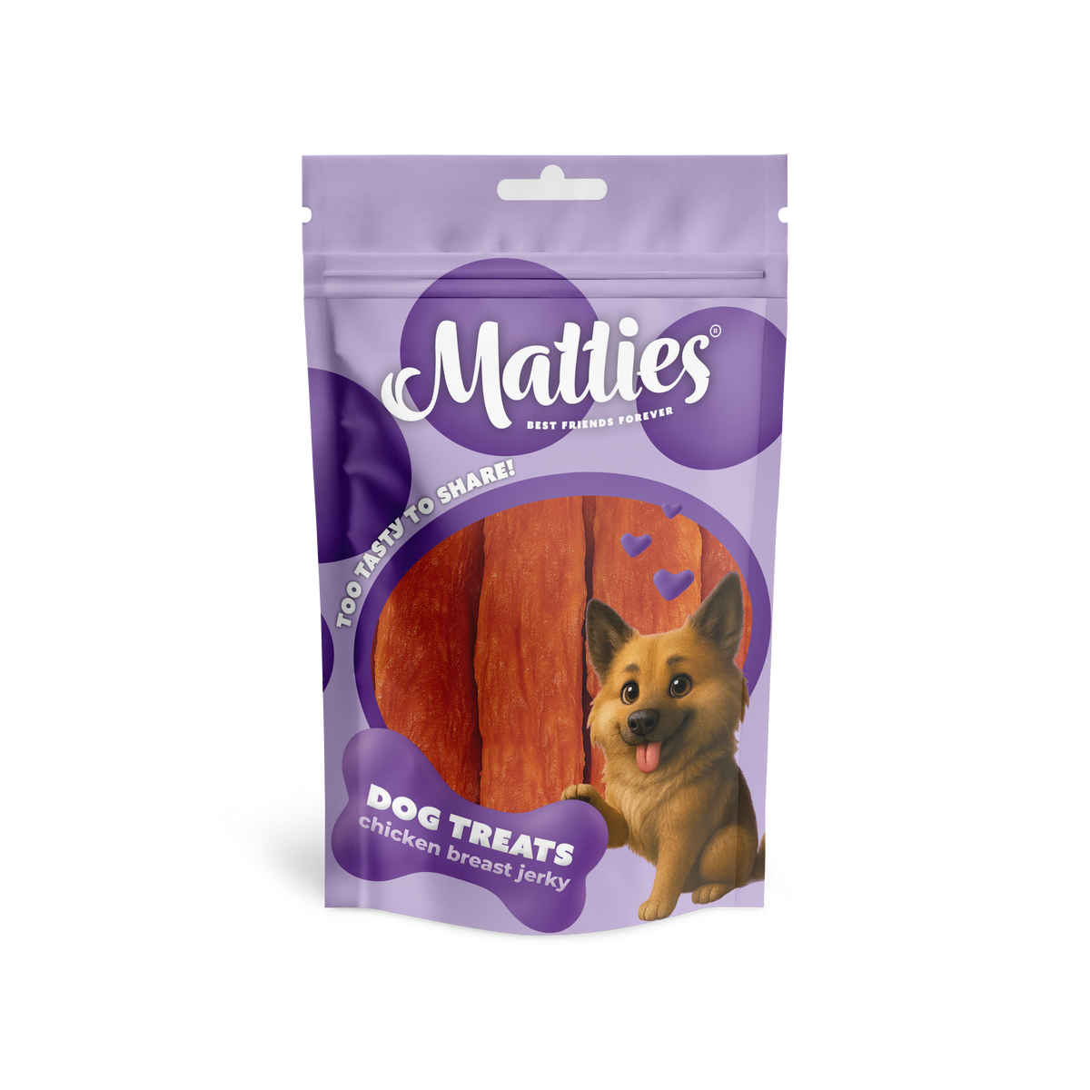Matties Dog Treat Chicken Fillet Jerky | 150g