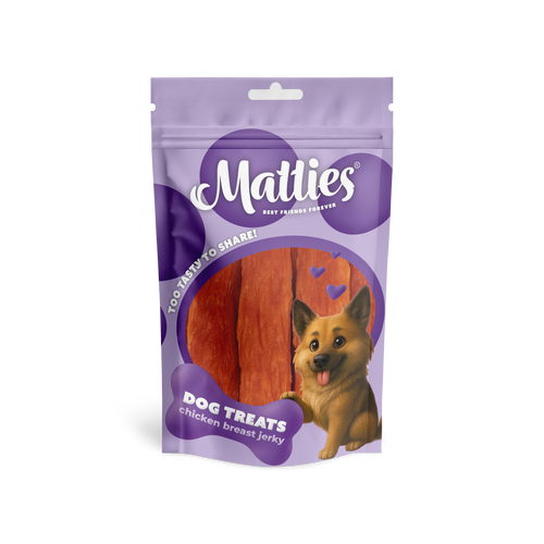 Matties Hundesnack Hähnchenfilet-Jerky | 150g
