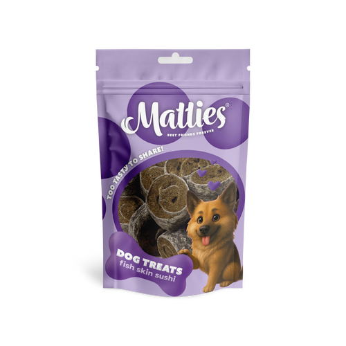 Matties Hundesnack Fischhaut-Sushi | 125g