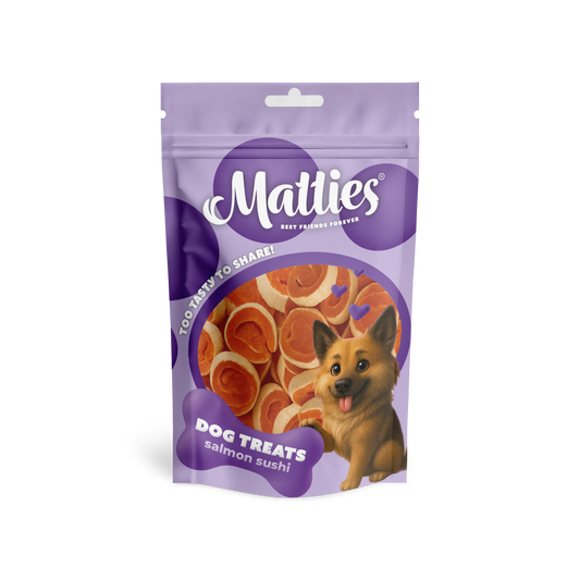 Matties Salmon Sushi Dog Treat | 175g