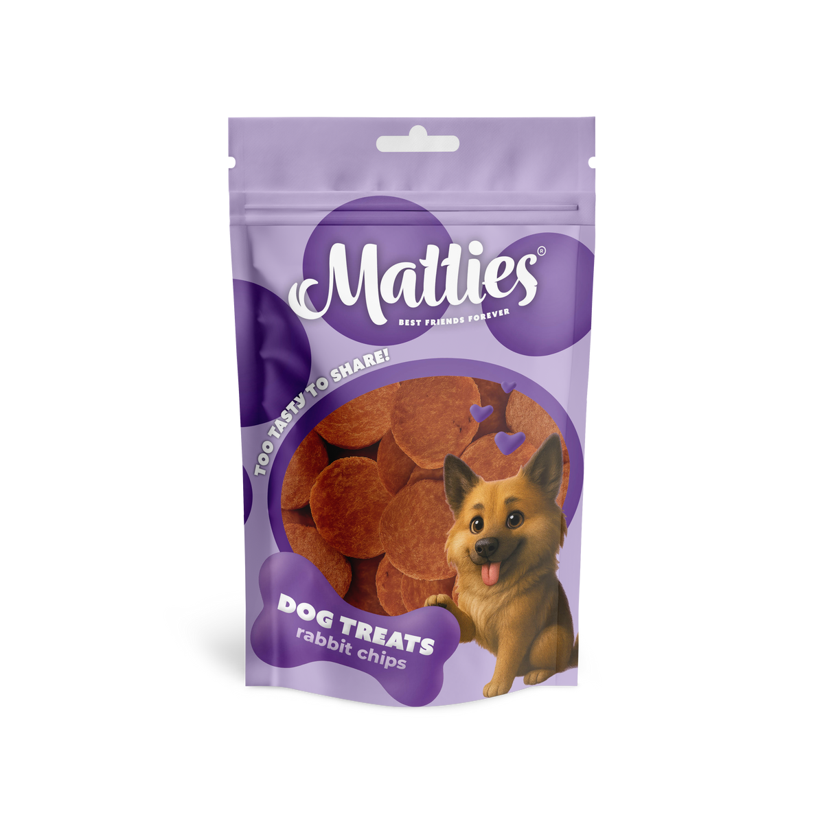 Matties Rabbit Chips Dog Treat | 175g