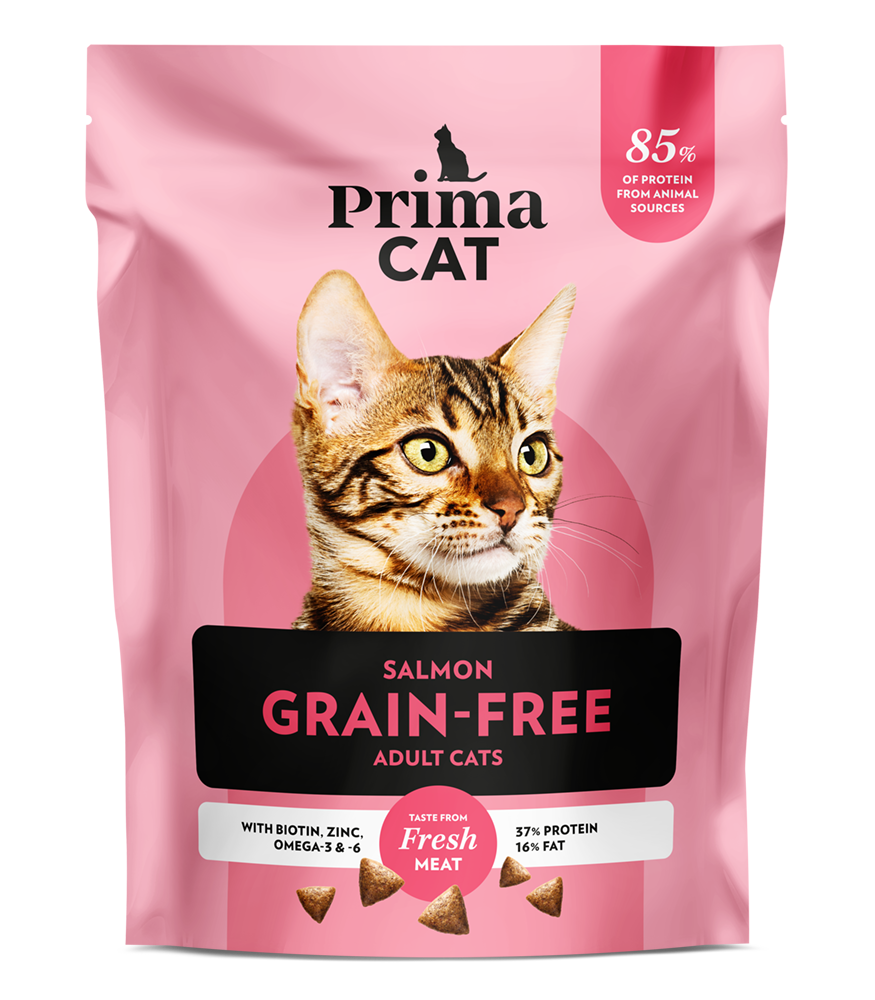 PrimaCat getreidefreies Katzenfutter Lachs 1,4 Kilo