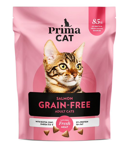 PrimaCat getreidefreies Katzenfutter Lachs 1,4 Kilo