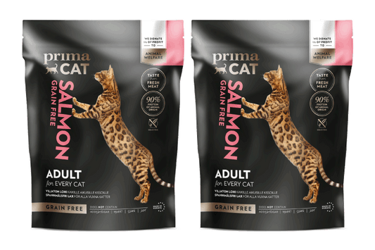 graanvrij kattenvoer zalm multipack