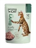 PrimaCat Nassfutter Lamm in Gelee 85 Gramm