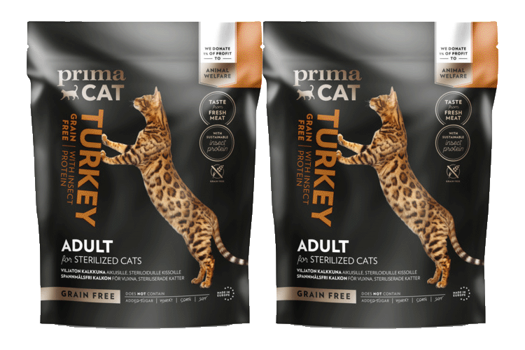 PrimaCat getreidefreies Katzenfutter Truthahn 1,4 Kilo