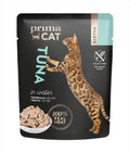 PrimaCat Katzenfutter Filets Thunfisch in Wasser 24 x 50 Gramm
