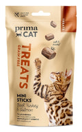PrimaCat getreidefreie Katzensnacks Rind, Truthahn und Lachs