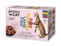 PrimaCat Vorteilspaket Nassfutter in Gelee 12 x 85 Gramm - Nassfutter für Katzen