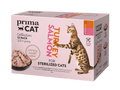 PrimaCat Vorteilspaket Nassfutter für sterilisierte Katzen 12 x 85 Gramm