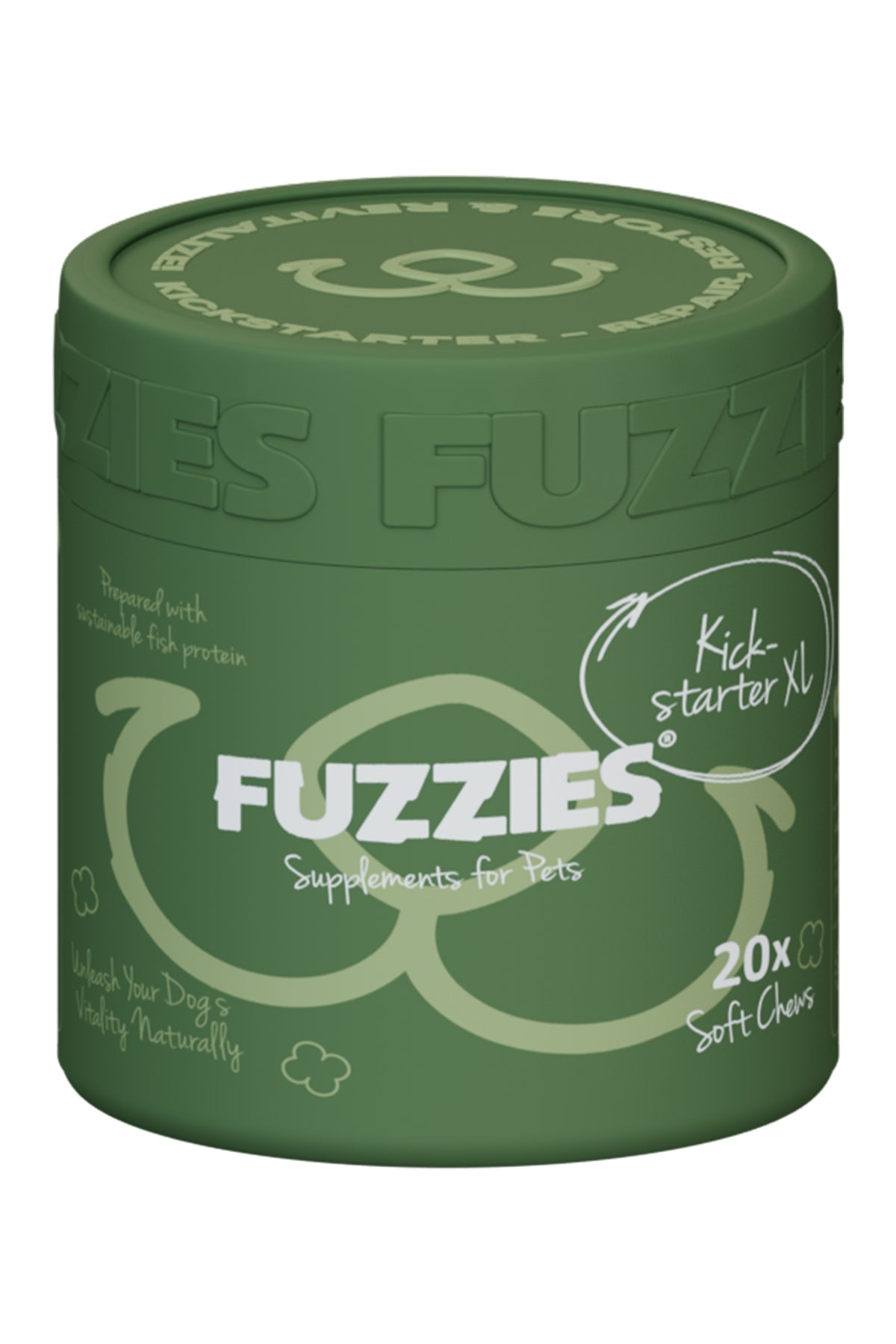 Fuzzies-Kickstarter – Nahrungsergänzung für Hunde