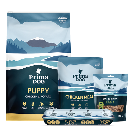 PrimaDog Probierpaket Welpe - Hundefutter
